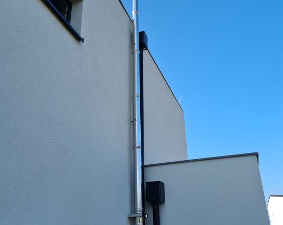 Instalace komína pro kondenzační kotel - Moravany